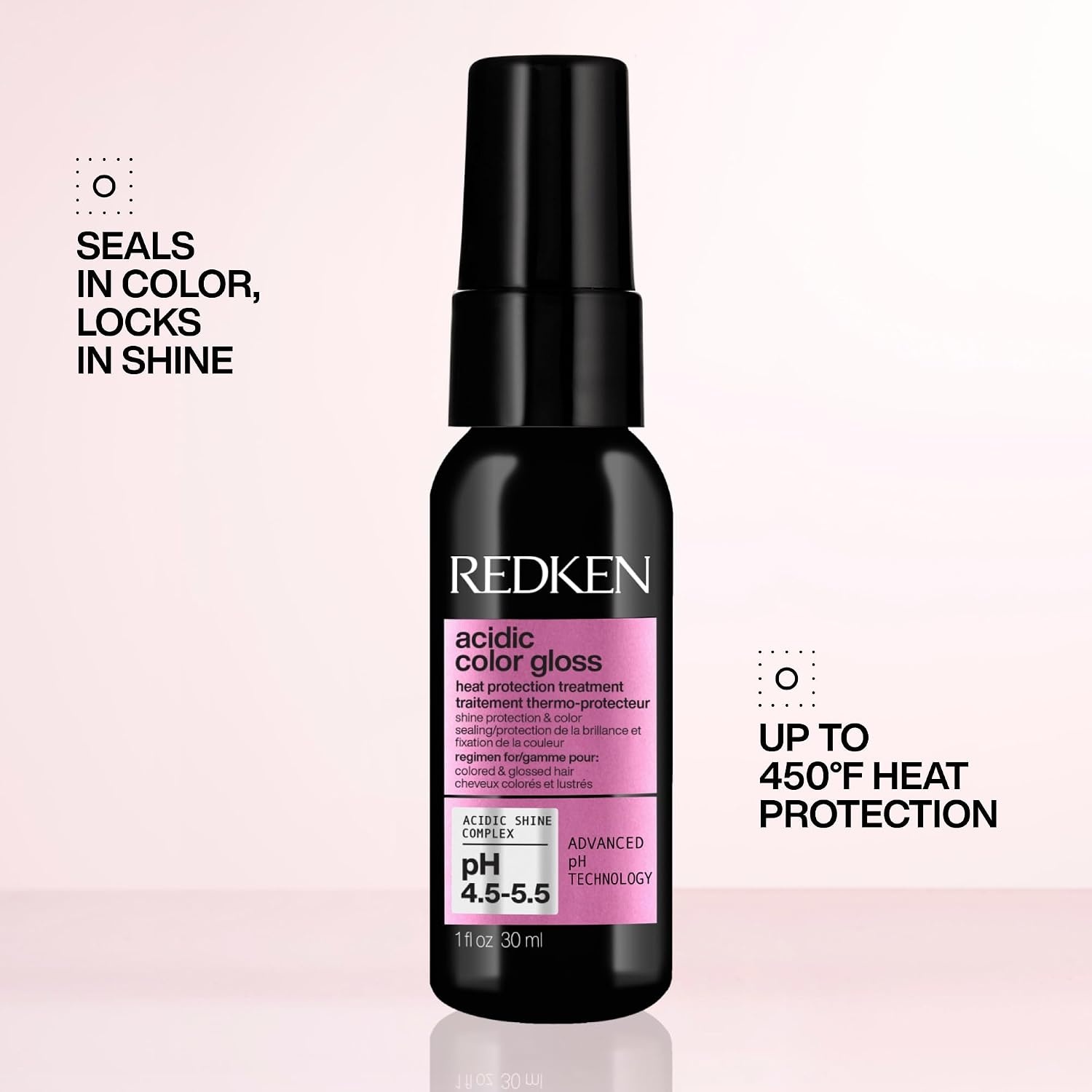 image:imageRedken Acidic Color Gloss LeaveIn Treatment Spray For ColorTreated Hair1 Fl Oz Pack of 1