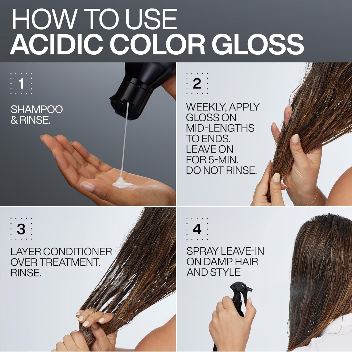 image:imageRedken Acidic Color Gloss Shampoo amp Conditioner Set