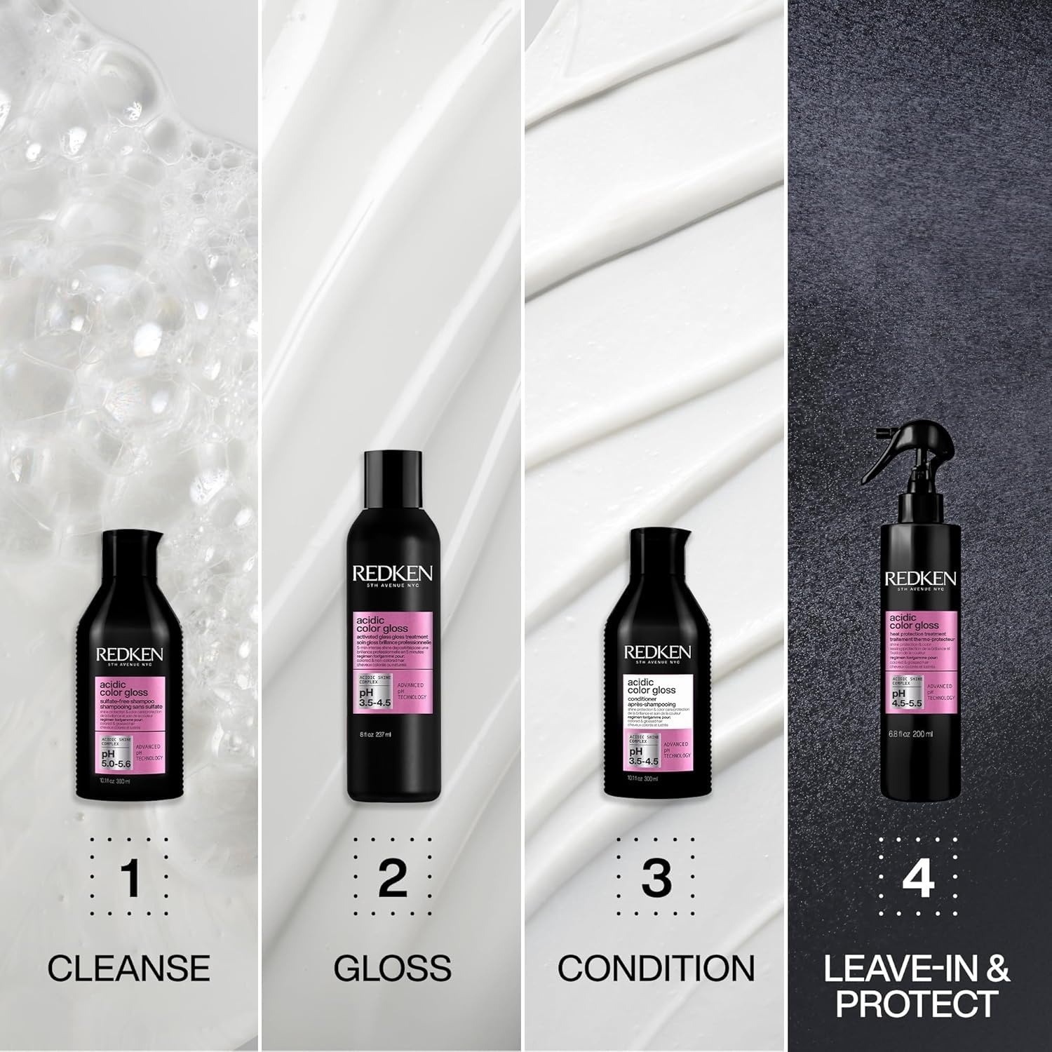 image:imageRedken Acidic Color Gloss Shampoo amp Conditioner Set