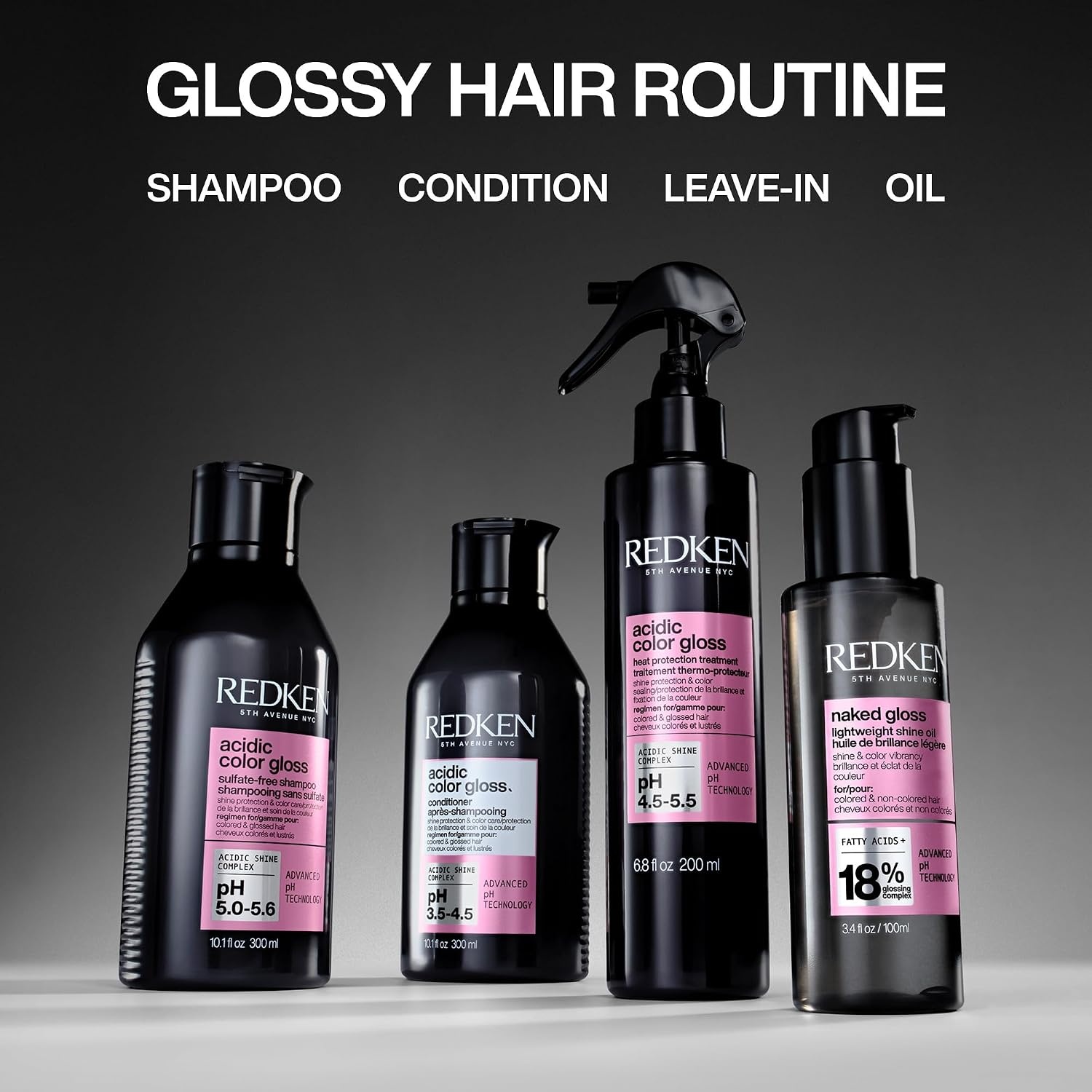 image:imageRedken Acidic Color Gloss SulfateFree Shampoo for Color Protection and Shine To Help Extend Color amp Shine for ColorTreated Hair101 Fl Oz Pack of 1