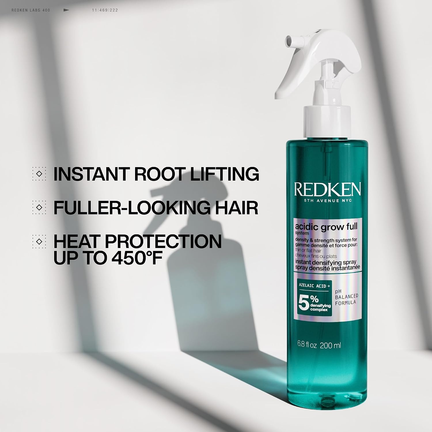 image:imageRedken Acidic Grow Full Instant Densifying Spray For ThickerLooking Hair67 Fl Oz Pack of 1