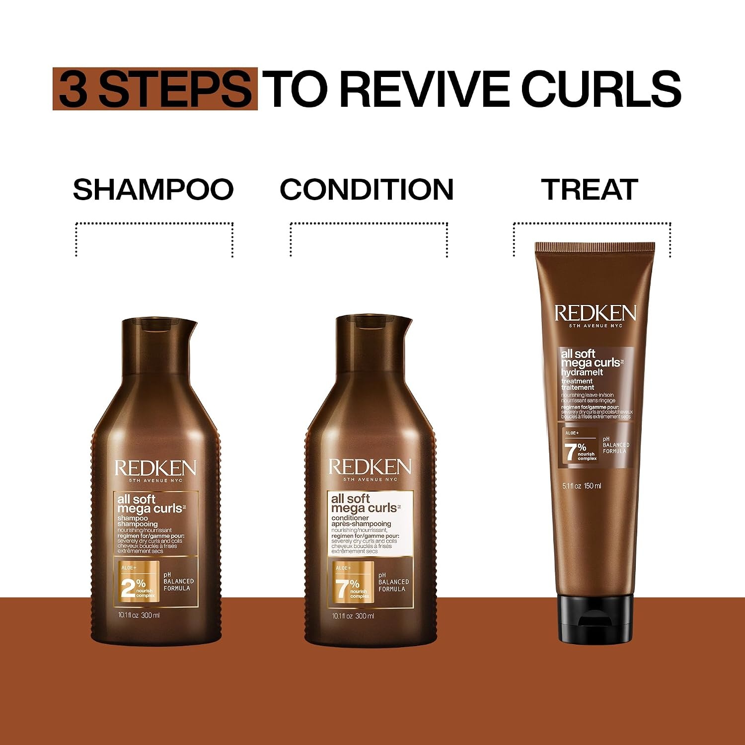 image:imageRedken All Soft Mega Curls Conditioner For Extremely Dry Curly amp Coily Hair Nourishes amp Softens Severely Dry Hair101 Fl Oz Pack of 1