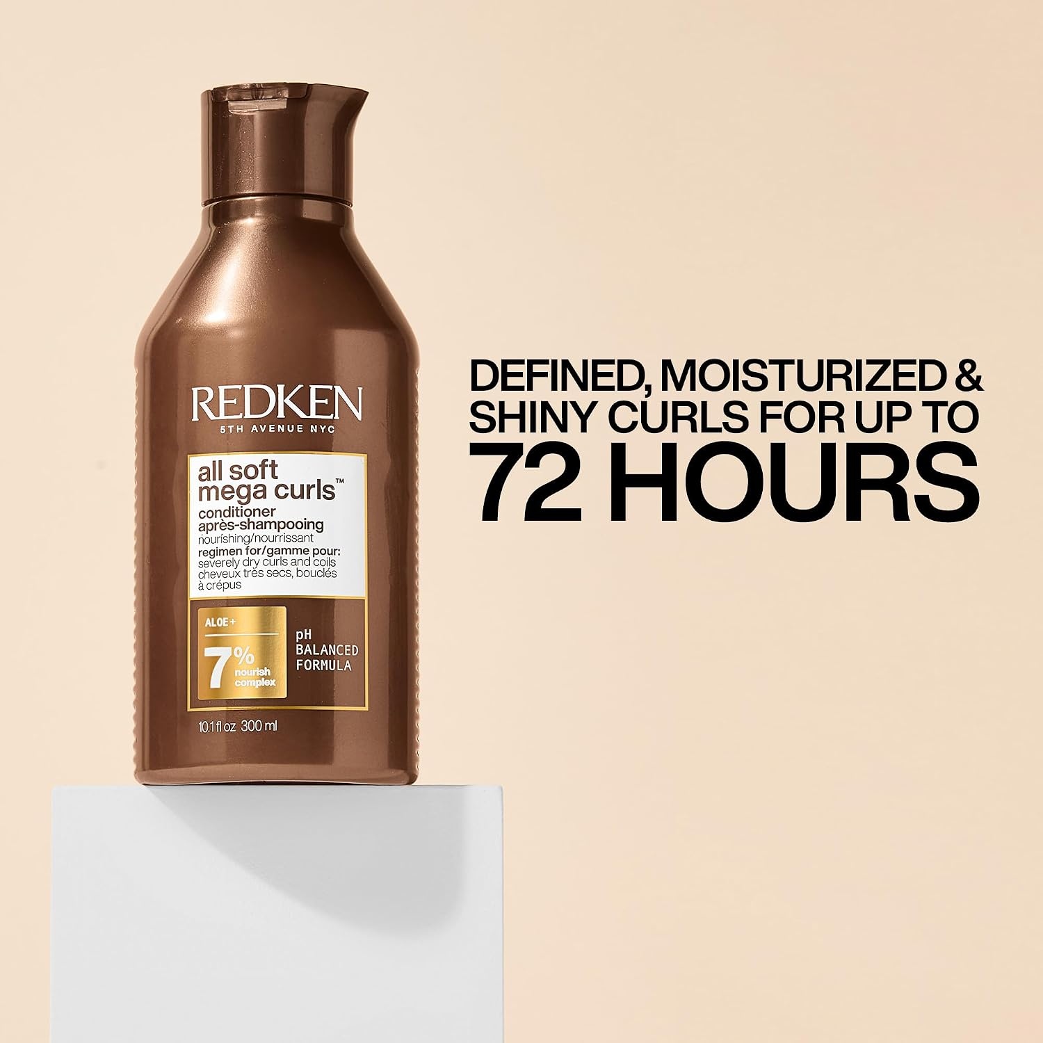 image:imageRedken All Soft Mega Curls Conditioner For Extremely Dry Curly amp Coily Hair Nourishes amp Softens Severely Dry Hair101 Fl Oz Pack of 1