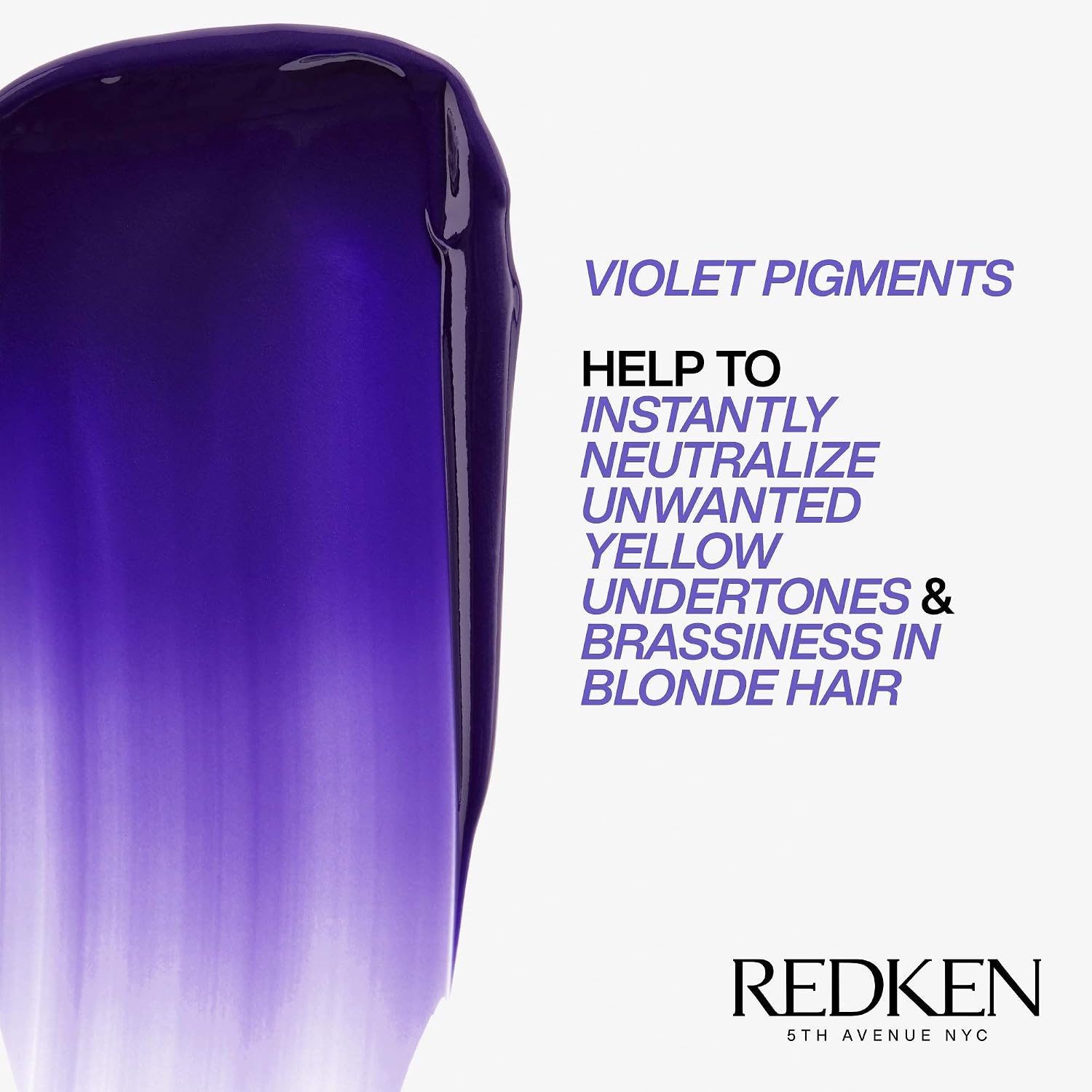 image:imageRedken Blondage Express AntiBrass Mask For Blonde amp Highlighted Hair UltraPigmented Purple Mask For Blonde Hair85 Fl Oz Pack of 1