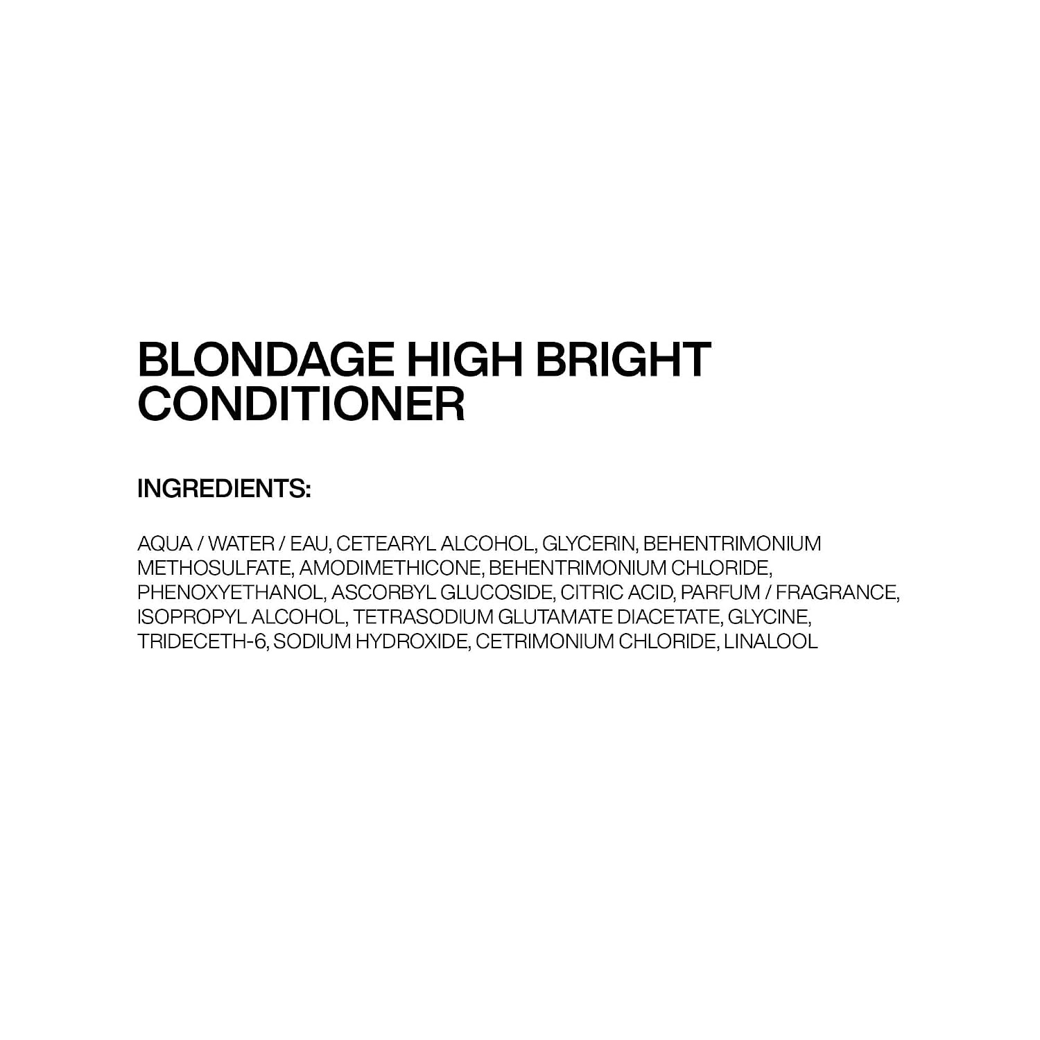 image:imageRedken Blondage High Bright Conditioner For Blondes and Highlights Brightens and Lightens Blonde Hair Instantly Infused With Vitamin C338 Fl Oz Pack of 1