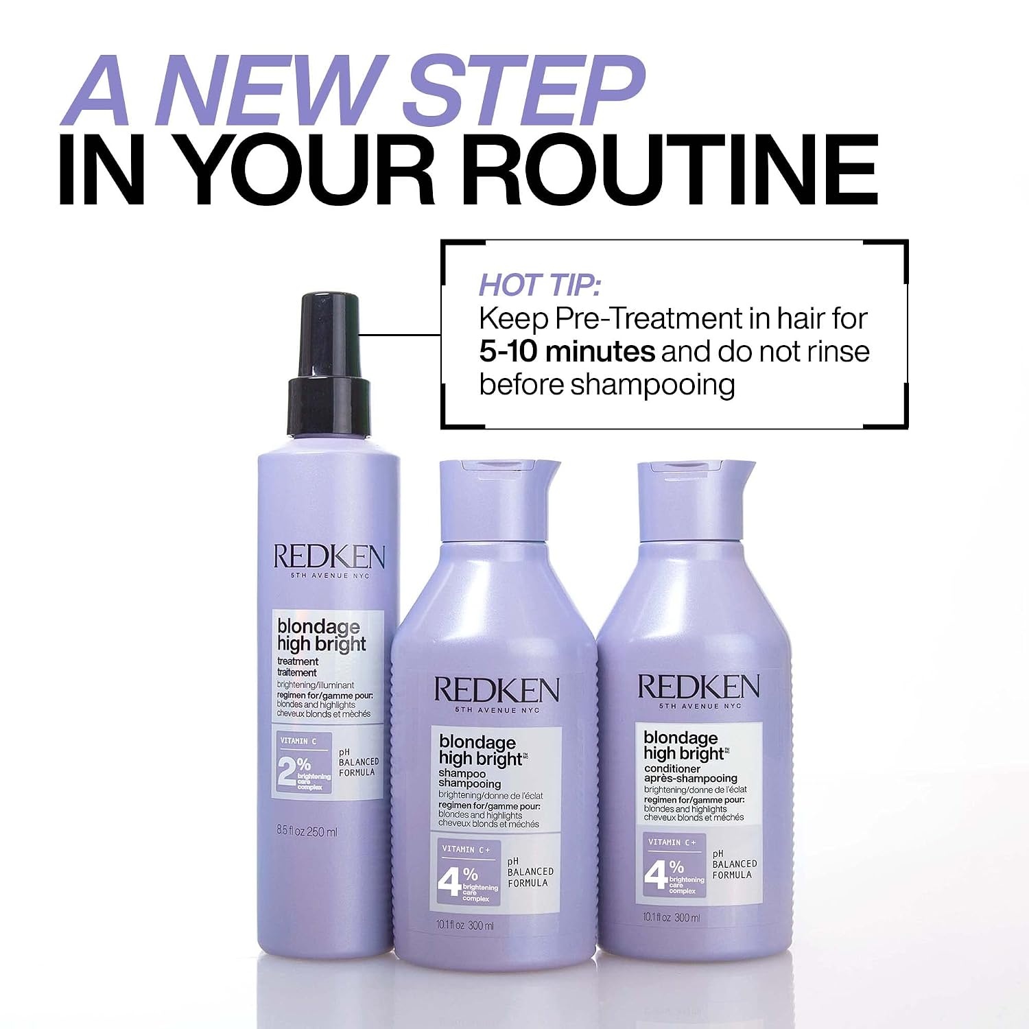 image:imageRedken Blondage High Bright Conditioner For Blondes and Highlights Brightens and Lightens Blonde Hair Instantly Infused With Vitamin C338 Fl Oz Pack of 1