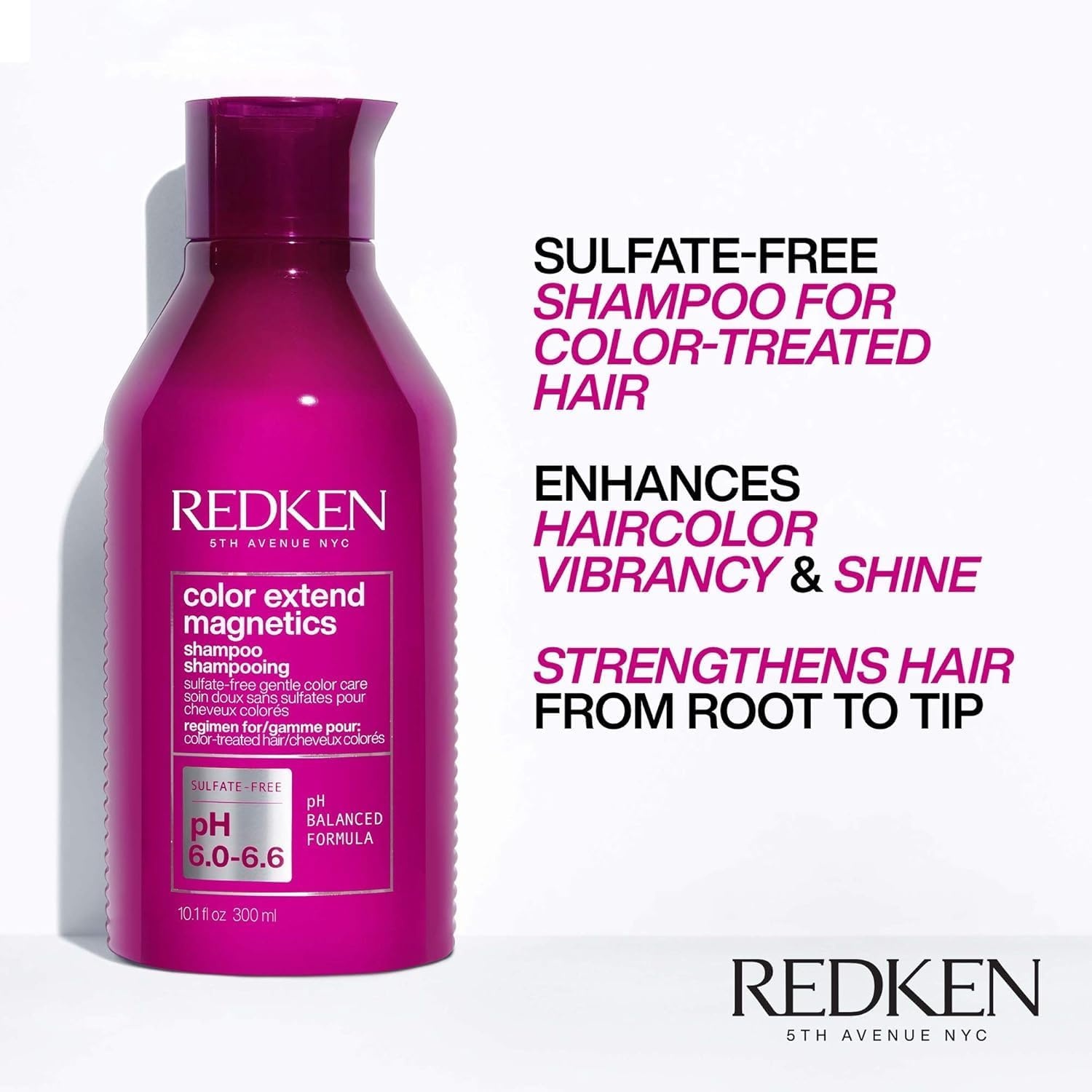 image:imageRedken Color Extend Magnetics Shampoo For ColorTreated 101 Fl Oz101 Fl Oz Pack of 1