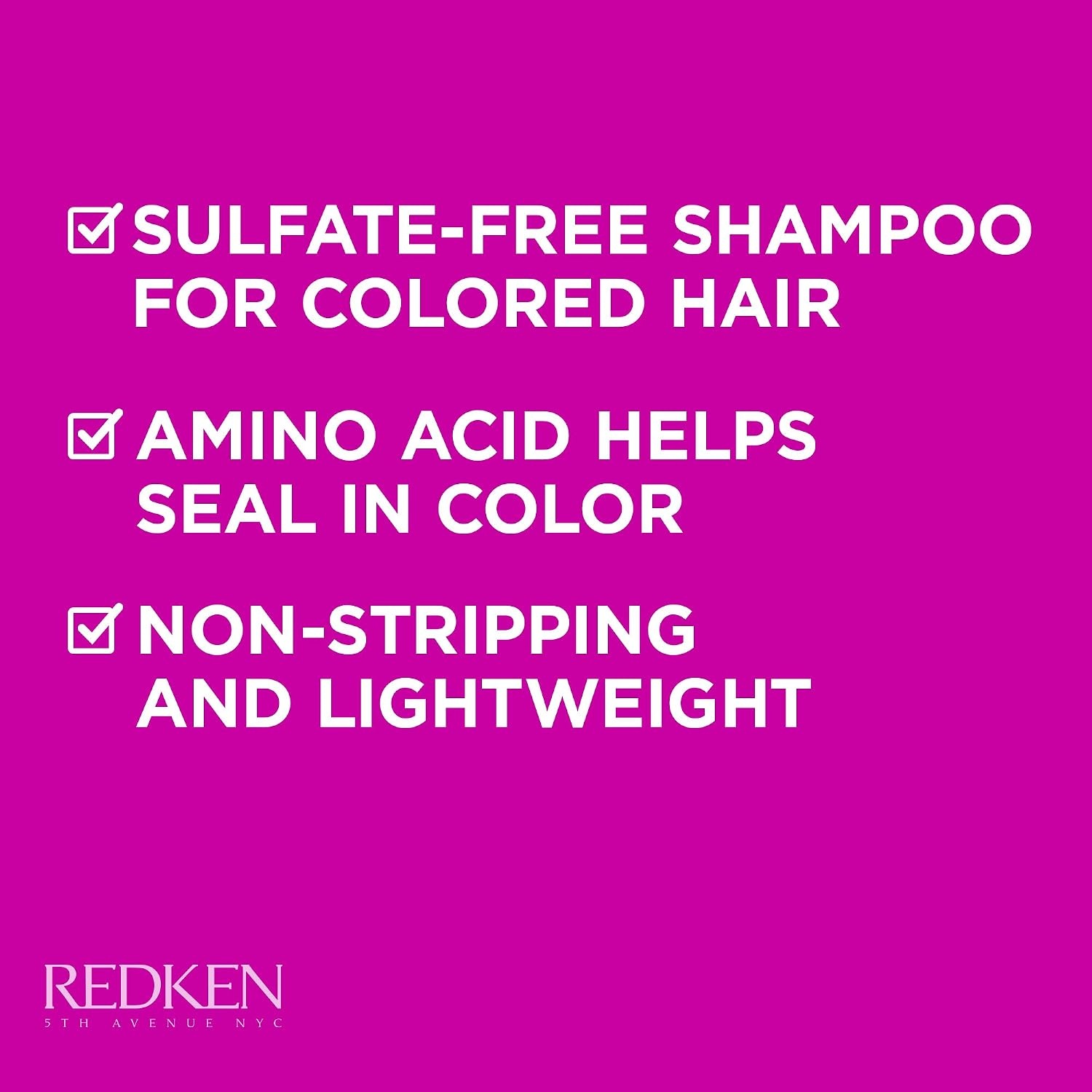 image:imageRedken Color Extend Magnetics Shampoo For ColorTreated 101 Fl Oz17 Fl Oz Pack of 1