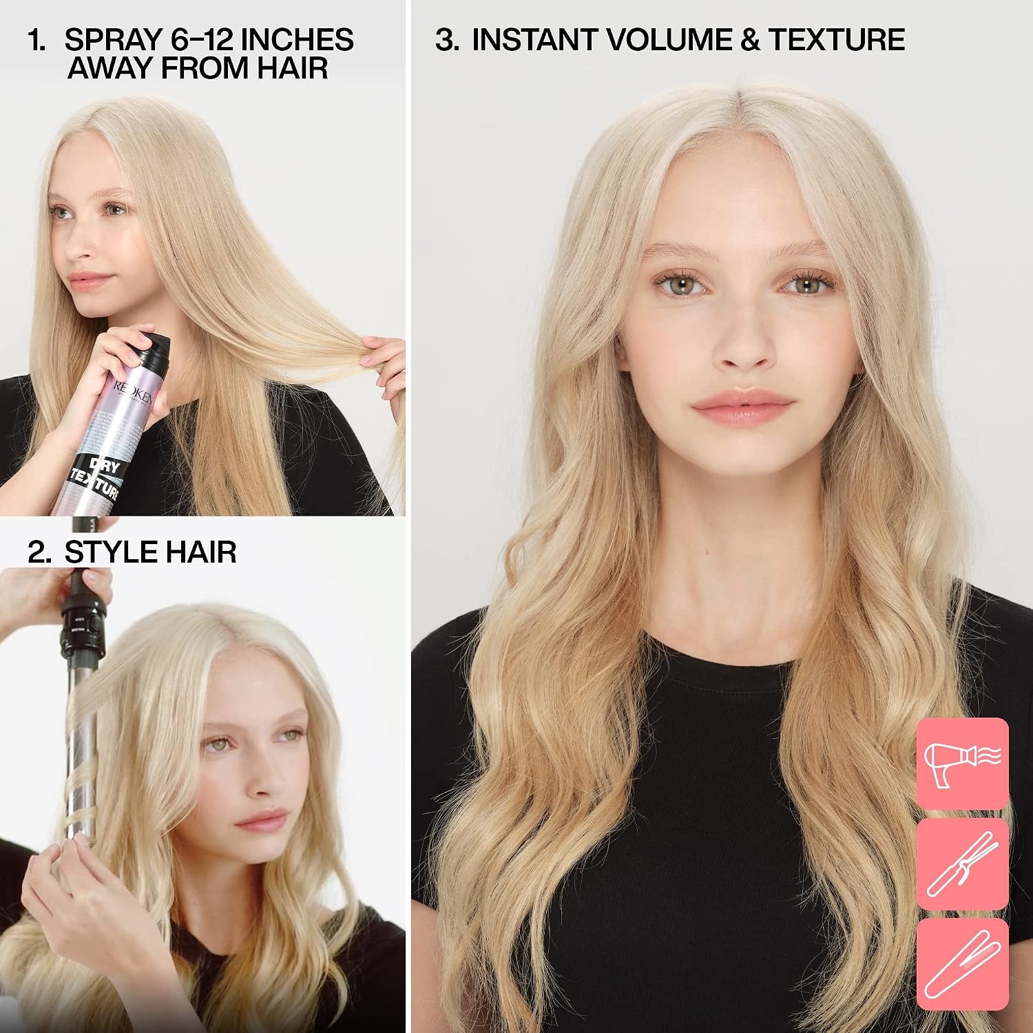 image:imageRedken Dry Texture Hairspray For All Hair Types