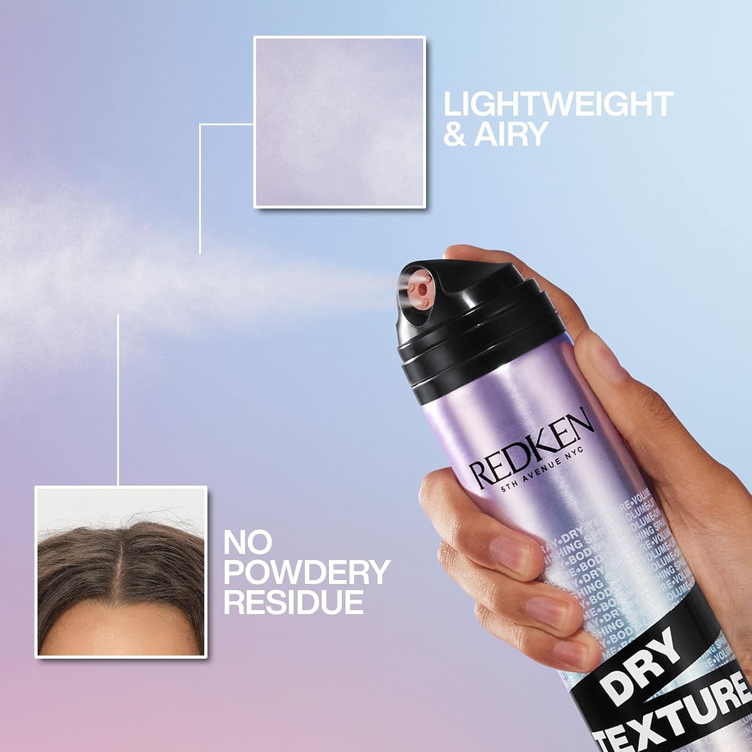 image:imageRedken Dry Texture Hairspray For All Hair Types