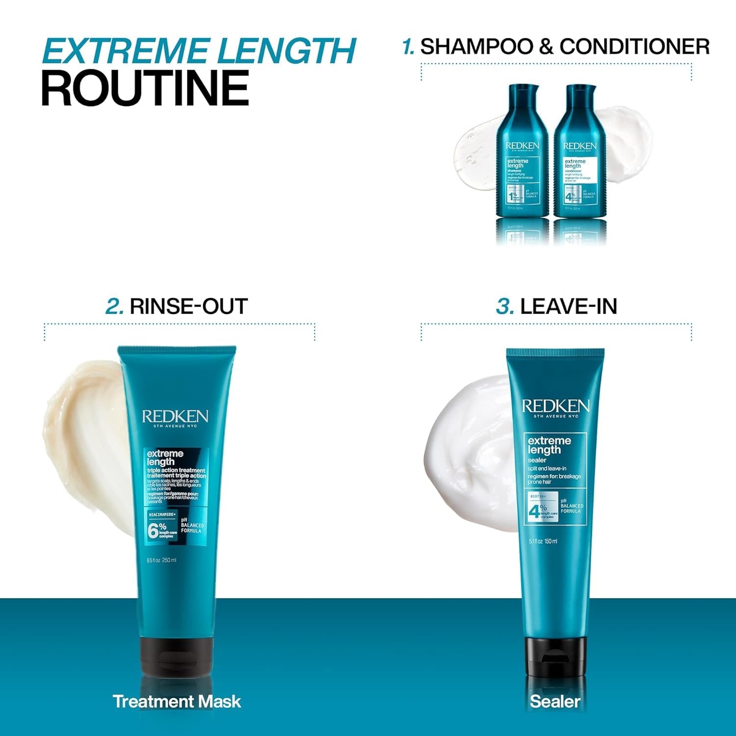 image:imageRedken Extreme Length Conditioner For Longer Hair338 Fl Oz Pack of 1
