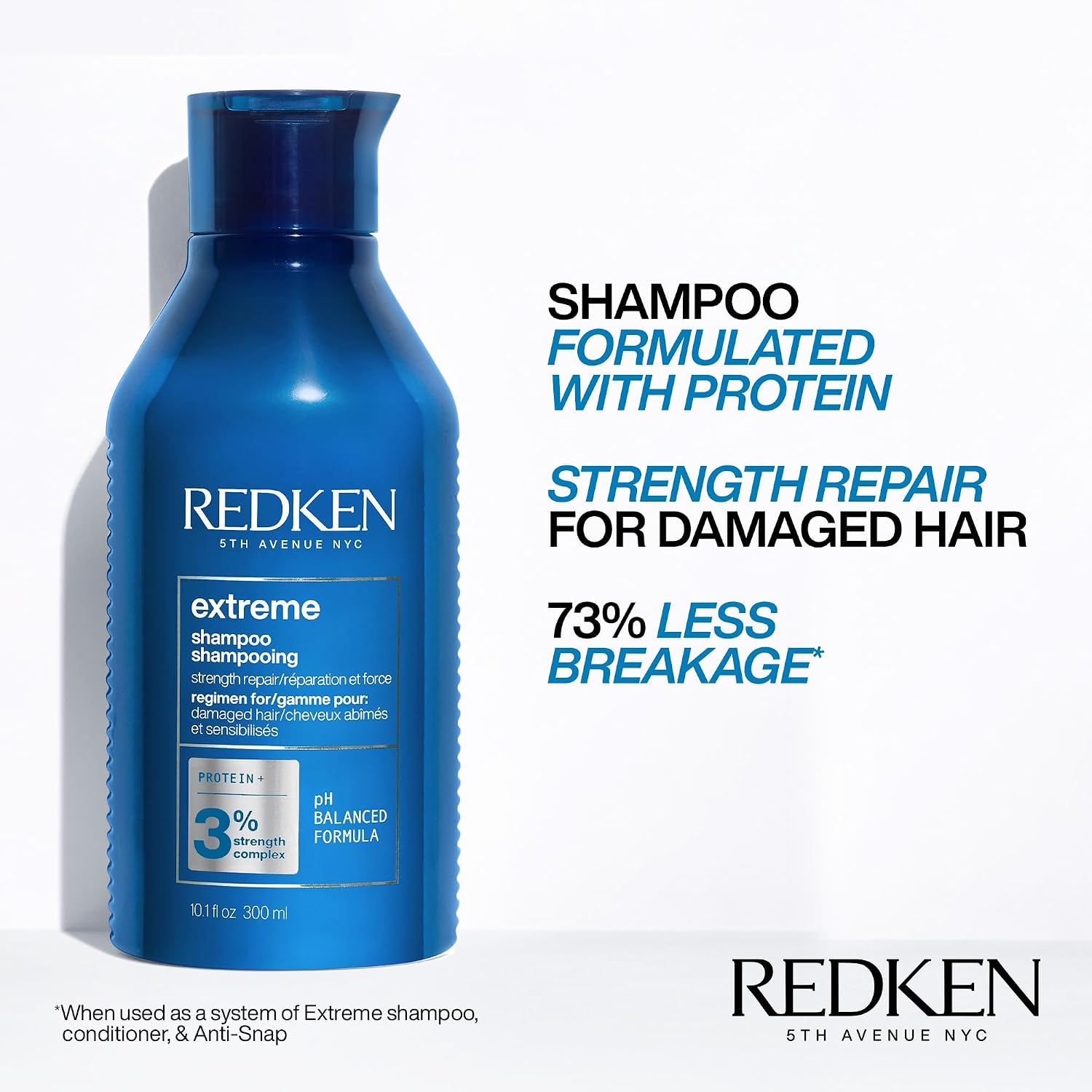 image:imageRedken Extreme Shampoo For Damaged Hair 101 Fl Oz101 Fl Oz Pack of 1