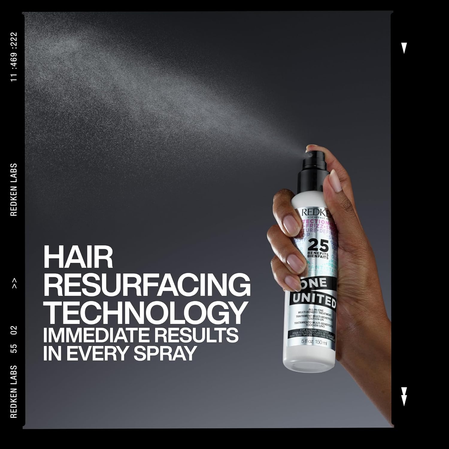 image:imageRedken One United LeaveIn Conditioner Heat Protectant amp Detangler Spray1 Fl Oz Pack of 1
