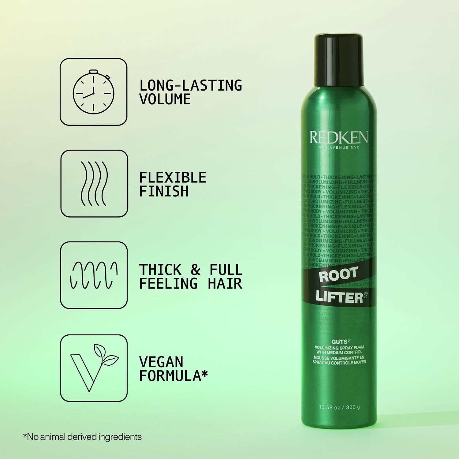 image:imageRedken Root Lifter Volumizing Spray Foam For All Hair Types1058 Ounce Pack of 1