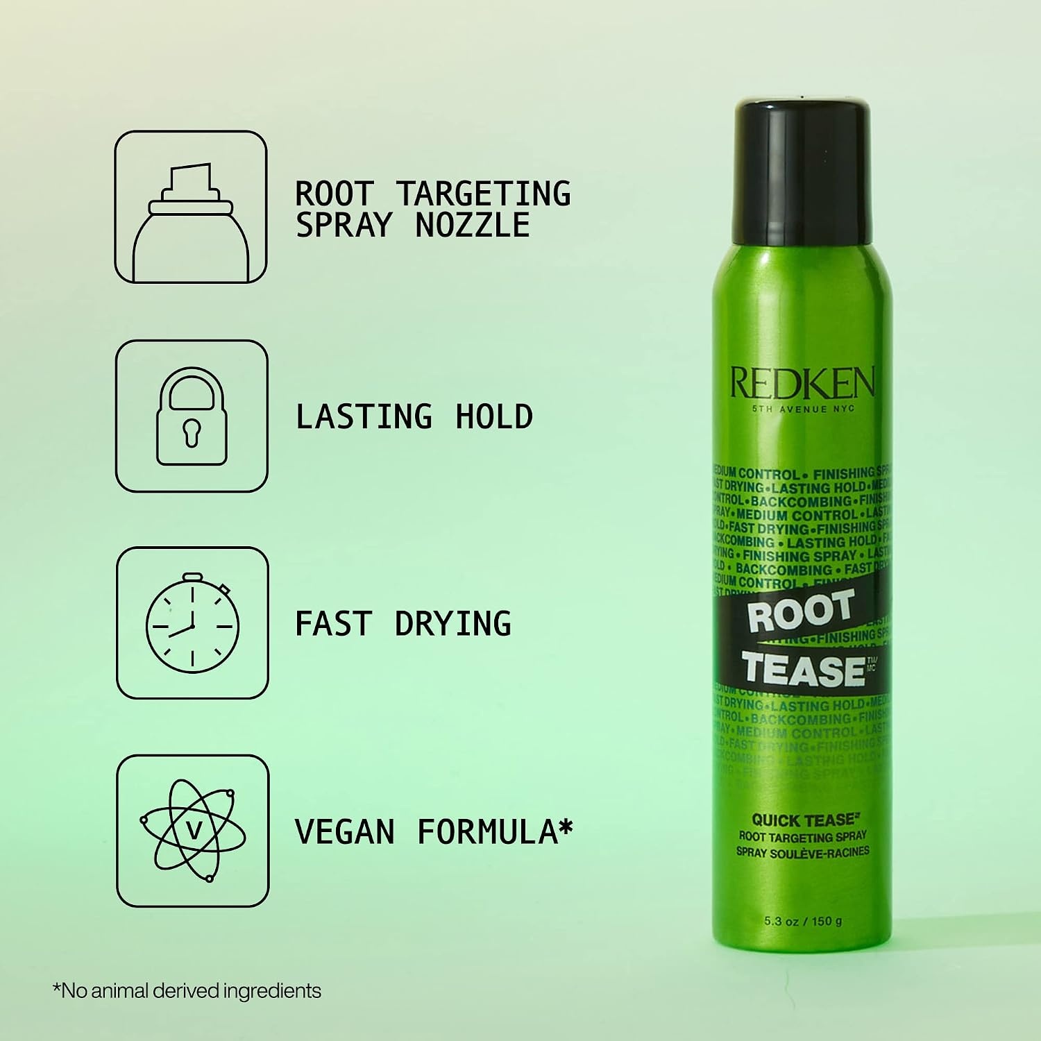 image:imageRedken Root Tease Finishing Spray For All Hair Types53 Ounce Pack of 1