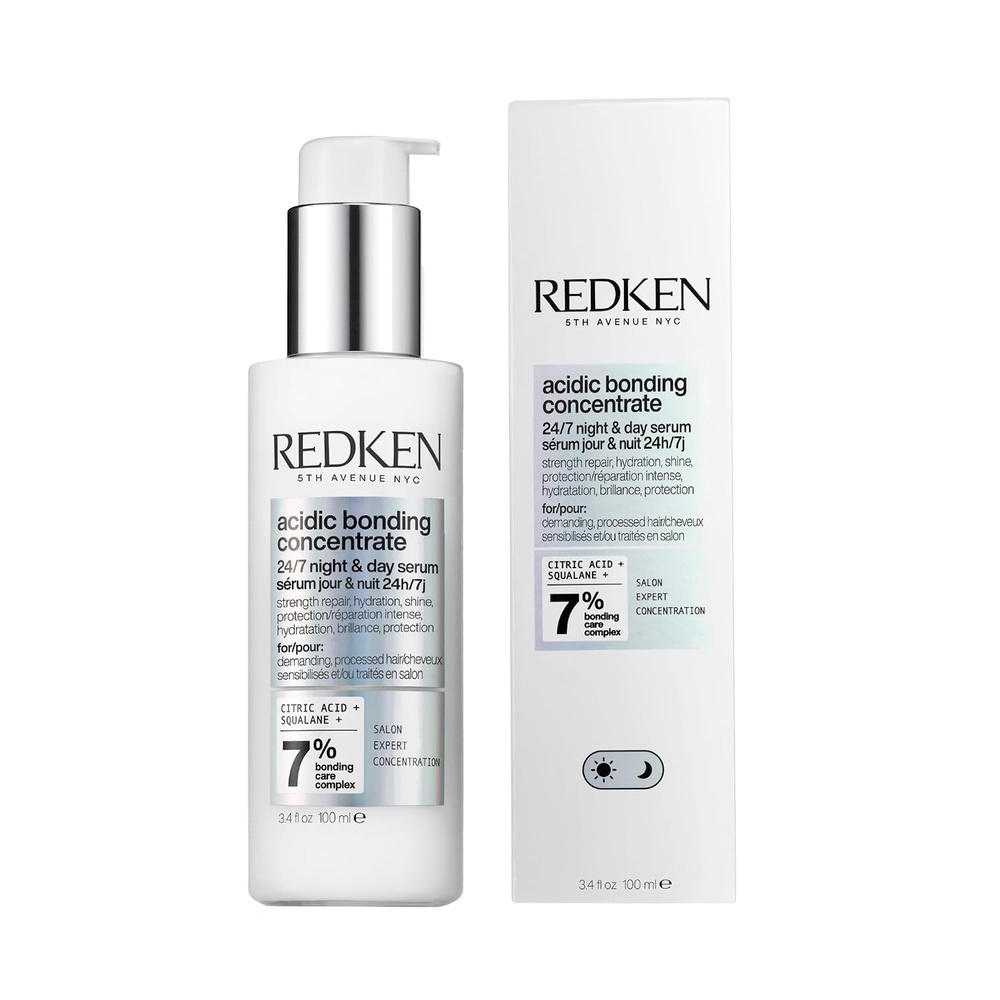 image:imageRedken Acidic Bonding Concentrate 247 Night amp Day Serum For Damaged Hair338 Fl Oz Pack of 1
