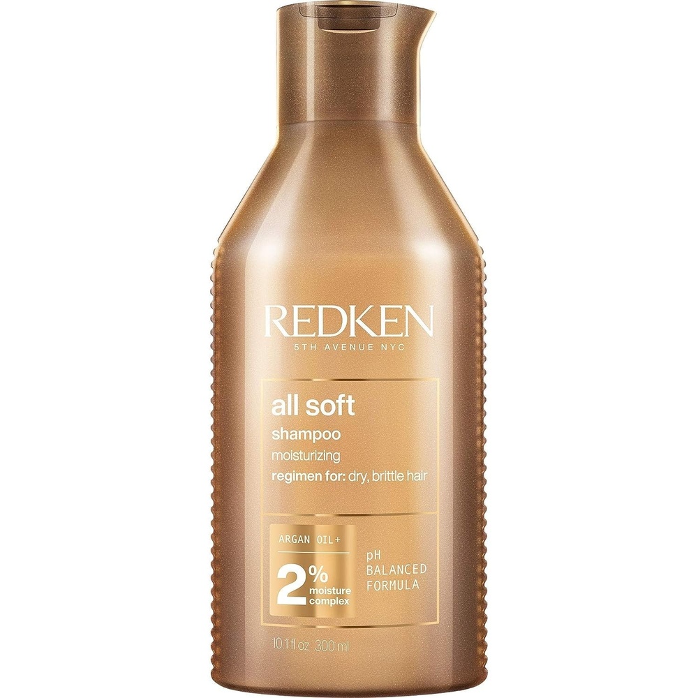 image:imageRedken All Soft Shampoo For Dry Brittle Hair101 Fl Oz Pack of 1