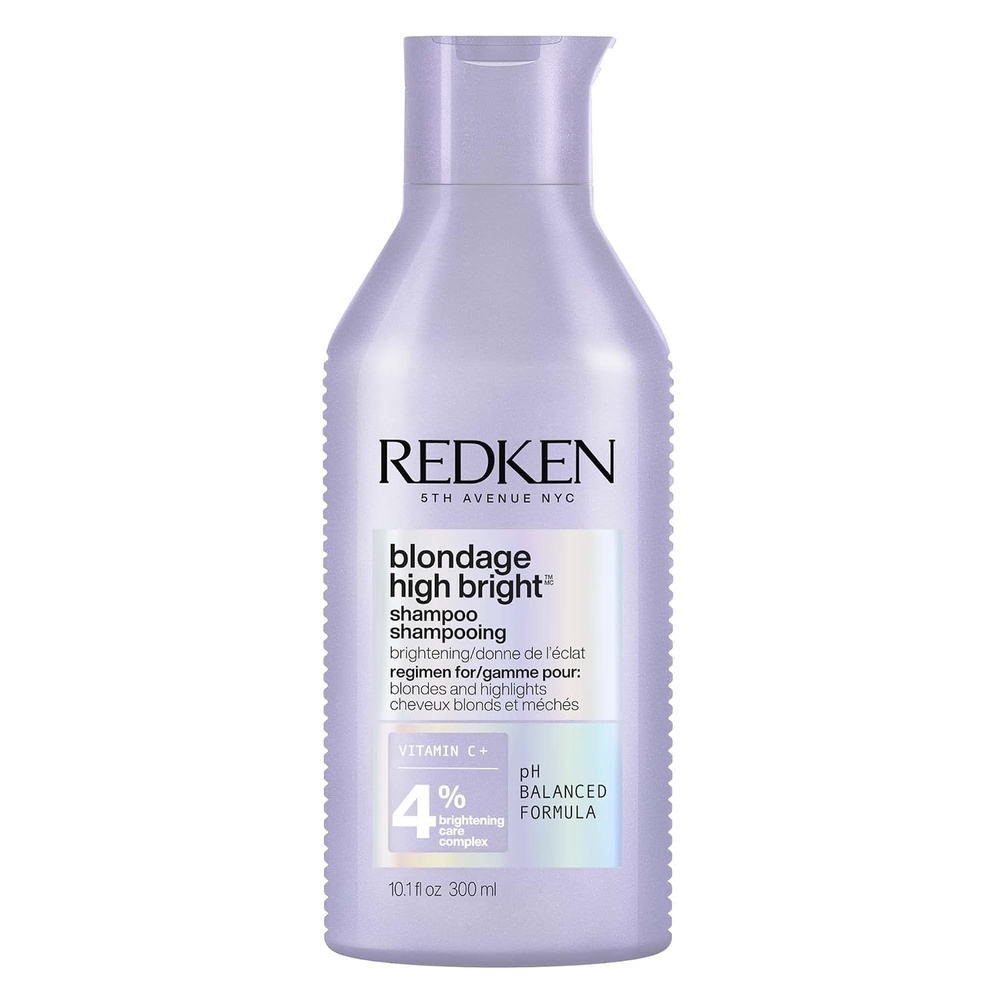 image:imageRedken Blondage High Bright Shampoo for Blonde Hair Brightens and Lightens ColorTreated and Natural Blonde Hair Instantly Infused With Vitamin C