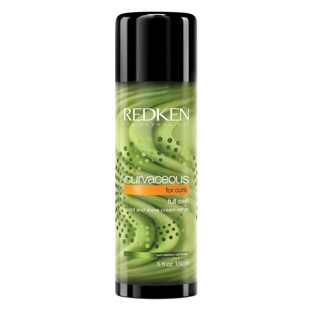 image:imageRedken Curvaceous Full Swirl CreamSerum for Curly Hair Seals In Moisture While Locking Out Humidity Multicolor 5 Fl Oz