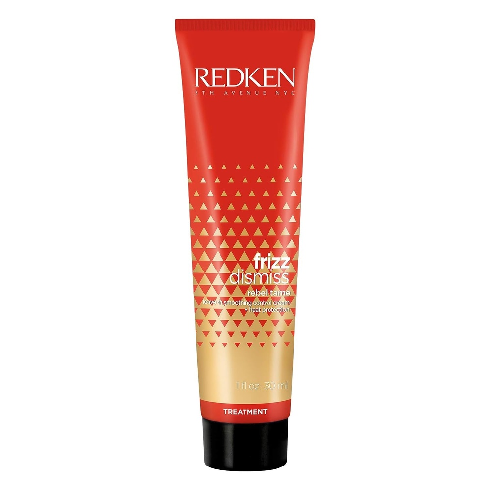 image:imageRedken Frizz Dismiss Rebel Tame Heat Protective LeaveIn Cream For Frizzy Hair Protects Hair Against Frizz1 Fl Oz Pack of 1