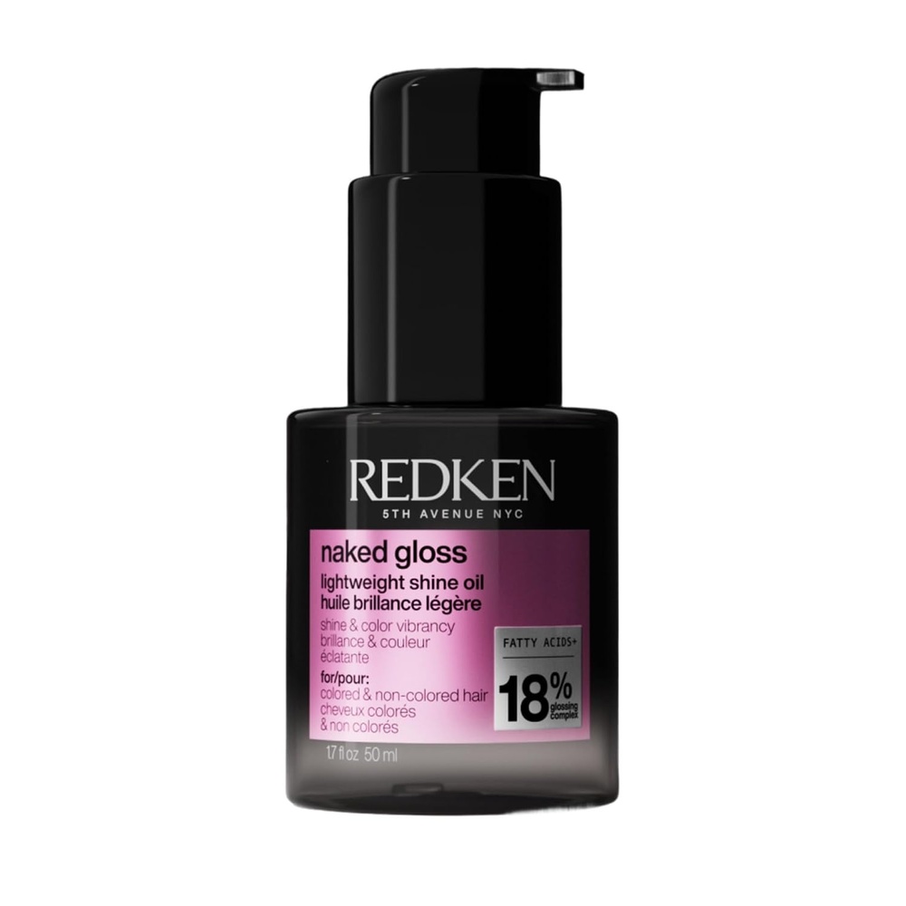 image:imageRedken Naked Gloss Shine Hair Oil  For Dull or ColorTreated Hair16 Fl Oz Pack of 1