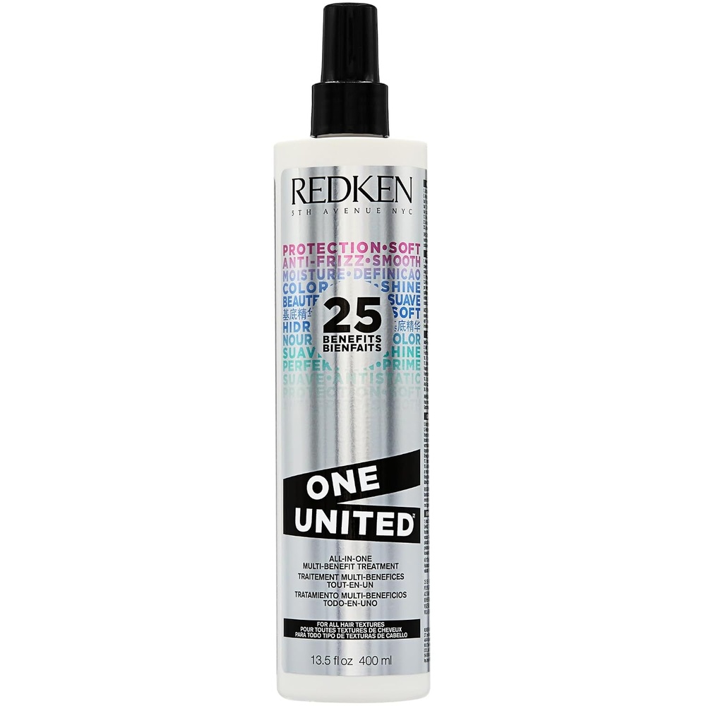 image:imageRedken One United LeaveIn Conditioner Heat Protectant amp Detangler Spray135 Fl Oz Pack of 1
