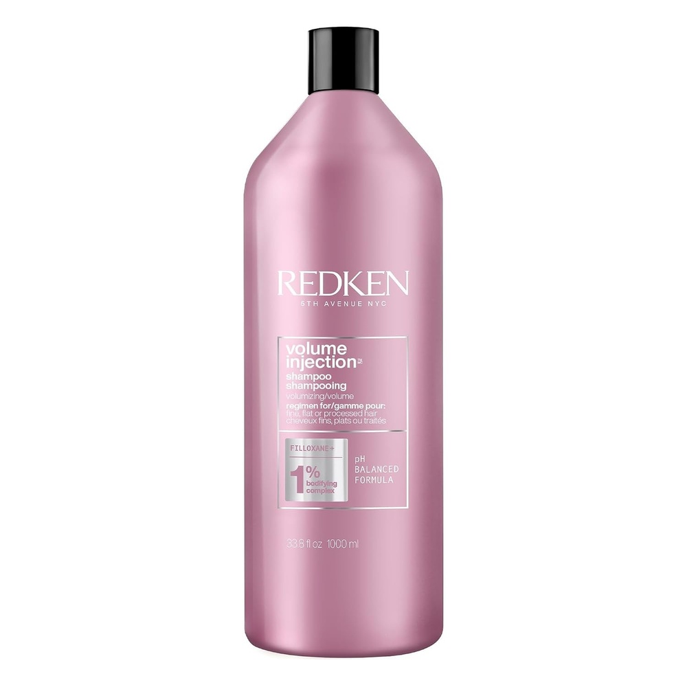 image:imageRedken Volume Injection Shampoo For Fine Hair Adds Lift amp Body Volumizing amp Detangling Without Weighing Down Paraben Free338 Fl Oz Pack of 1