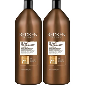 Redken All Soft Mega Curls Conditioner For Extremely Dry Curly & Coily Hair – Nourishes & Softens Severely Dry Hair(33.8 Fl Oz (Pack of 2))