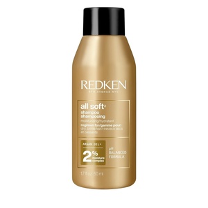 Redken All Soft Shampoo – For Dry, Brittle Hair(1.7 Fl Oz (Pack of 1))