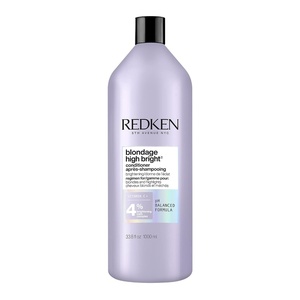Redken Blondage High Bright Conditioner For Blondes and Highlights – Brightens and Lightens Blonde Hair Instantly, Infused With Vitamin C(33.8 Fl Oz (Pack of 1))