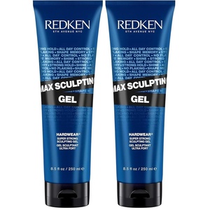 Redken Max Sculpting Gel – Provides Body & High Shine Finish(8.5 Fl Oz (Pack of 2))