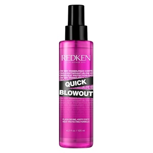 Redken Quick Blowout Heat Protectant Spray For All Hair Types – Smooths & Adds Shine, Lightweight Blowdry Styling Primer with Heat Protection(4.2 Fl Oz (Pack of 1))