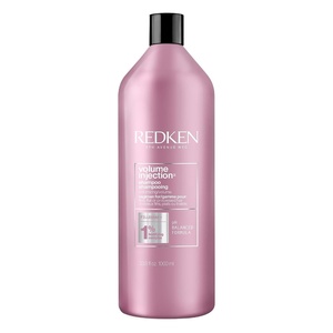 Redken Volume Injection Shampoo For Fine Hair – Adds Lift & Body, Volumizing & Detangling Without Weighing Down, Paraben Free(33.8 Fl Oz (Pack of 1))