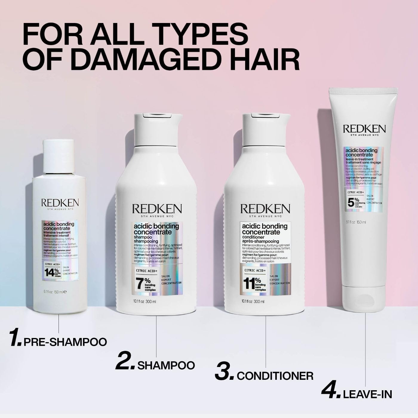 image:imageRedken Acidic Bonding Concentrate Shampoo amp Conditioner Set Hair Repair338 Fl Oz Pack of 2