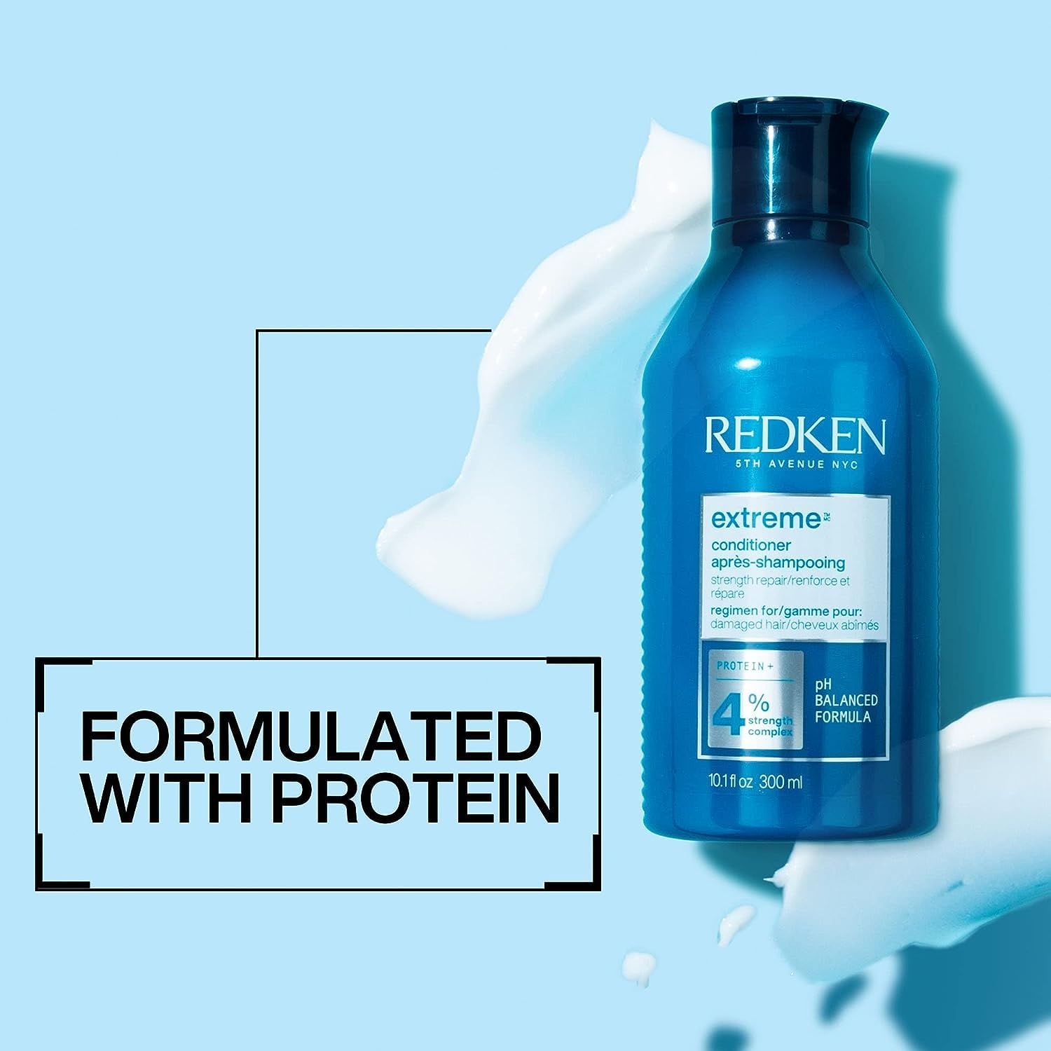 image:imageRedken Extreme Conditioner For Damaged Hair Strengthen amp Protect Damaged Hair Infused With Proteins101 Fl Oz Pack of 1