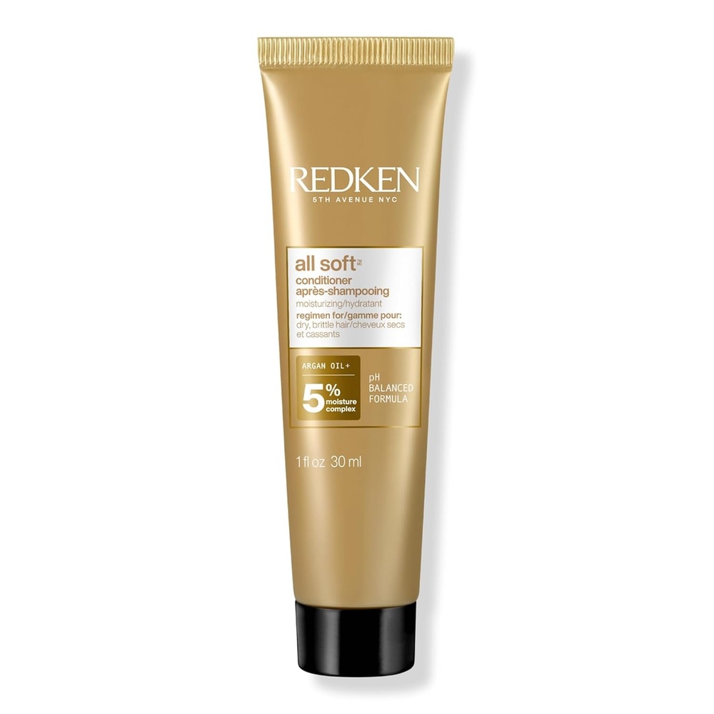 image:imageRedken All Soft Conditioner For Dry Brittle Hair1 Fl Oz Pack of 1
