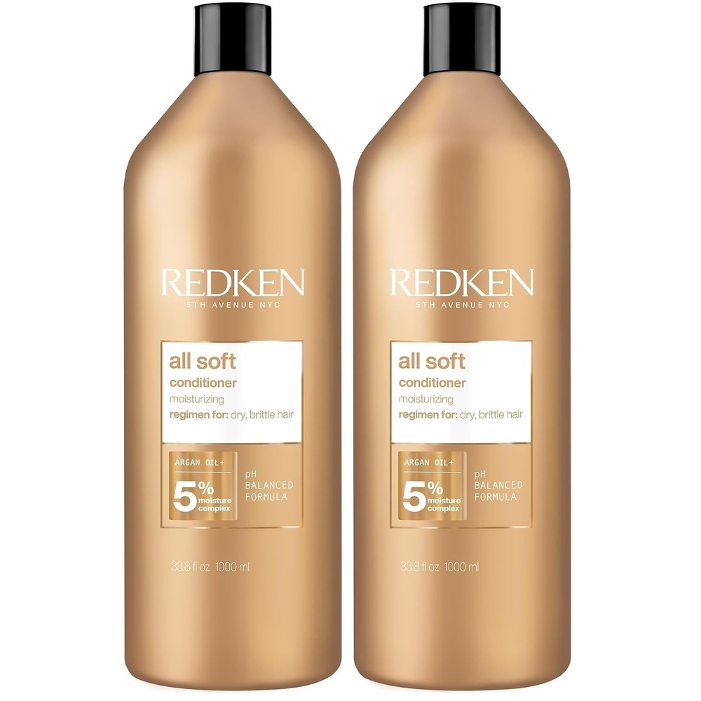 image:imageRedken All Soft Conditioner  For Dry Brittle Hair338 Fl Oz Pack of 2
