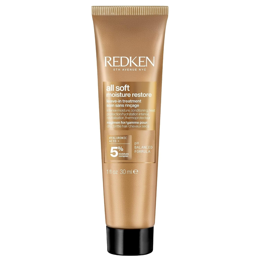 image:imageRedken All Soft Moisture Restore LeaveIn For Dry Hair 51 Fl Oz1 Fl Oz Pack of 1