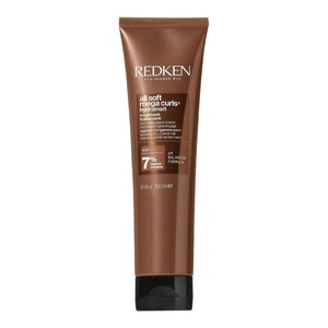 Redken All Soft Mega Curls Hydramelt Leave-In Treatment For Extremely Dry Curly & Coily Hair – Moisturizing Hair Lotion, Enhances Shine(5.1 Fl Oz (Pack of 1))