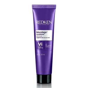 Redken Blondage Color Depositing Purple Conditioner For Blonde Hair – Tones & Moisturizes Brassy Hair(1 Fl Oz (Pack of 1))
