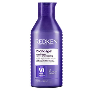 Redken Blondage Color Depositing Purple Conditioner For Blonde Hair – Tones & Moisturizes Brassy Hair(10.1 Fl Oz (Pack of 1))